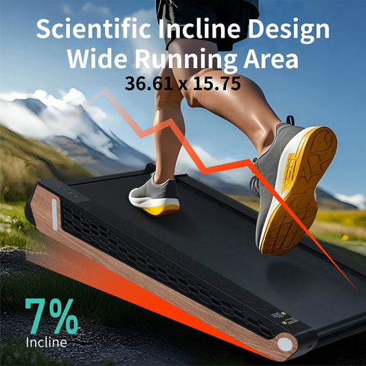 8 Incline Walking Pad Treadmill Portable Compact Treadmills Under Desk Treadmill