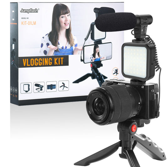 Compatible with Apple, Profession Vlog Tripod Kit Vlogging Photography