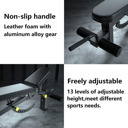 Adjustable Strength Training Bench Press Home Full Body Workout Foldable Weight Benches