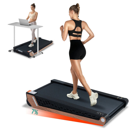 8 Incline Walking Pad Treadmill Portable Compact Treadmills Under Desk Treadmill