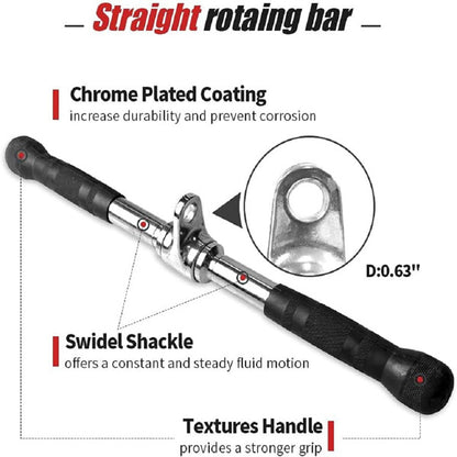 Multi-functional Fitness Handlebars, 4-piece Set Of Adjustable Pull-down Squat Racks