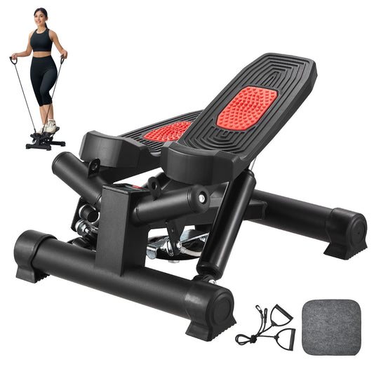 Stair Stepper, Mini Stepper For Exercise At Home, Hydraulic Fitness Twist Stepper
