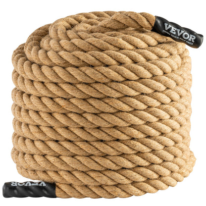 Gym Climbing Rope, 1" Diameter 100 Ft Length Gym Fitness Training Rope