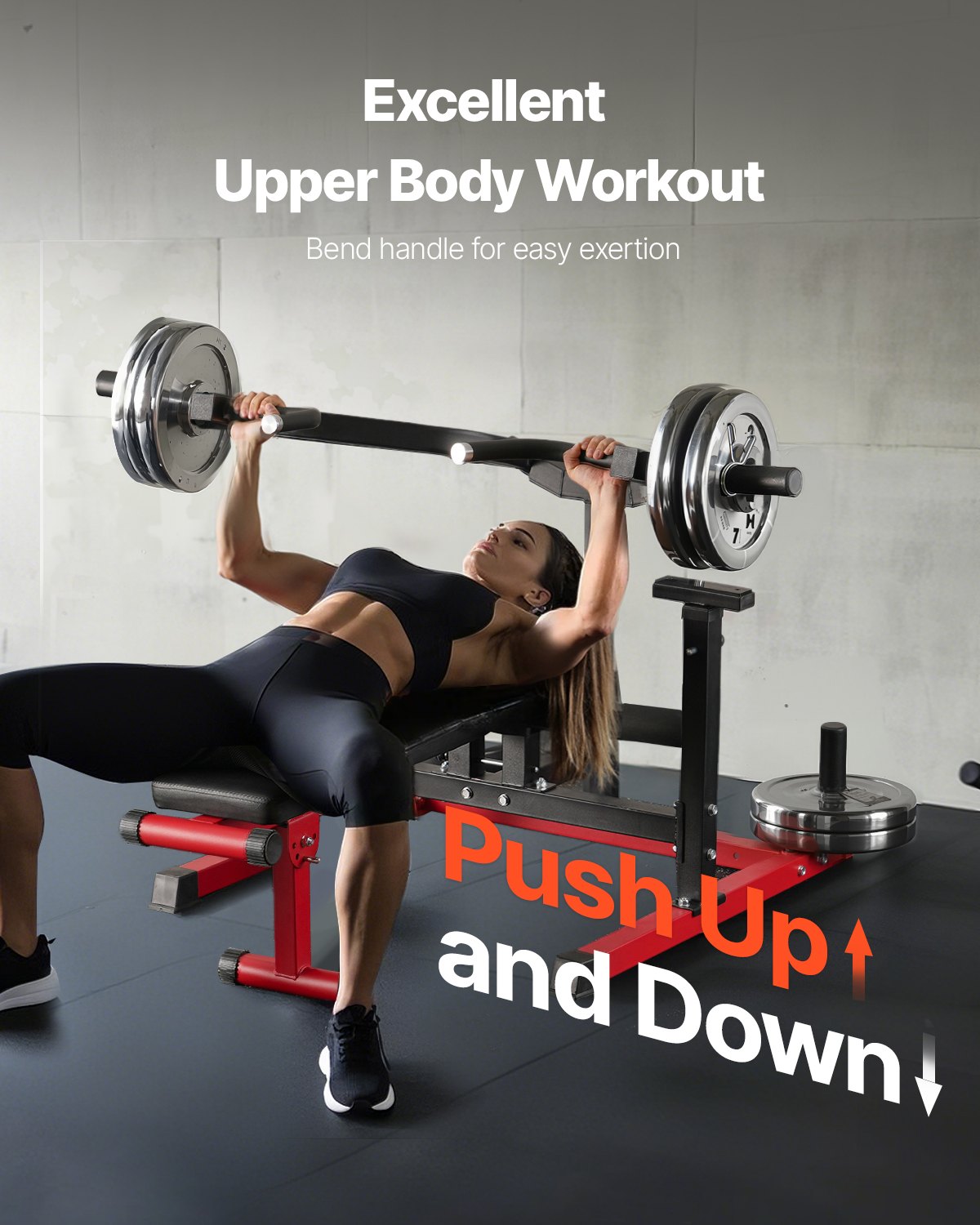 Chest Press Machine, 450 LBS Bench Press Set