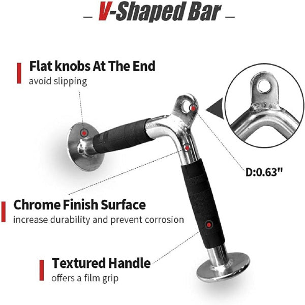 Multi-functional Fitness Handlebars, 4-piece Set Of Adjustable Pull-down Squat Racks